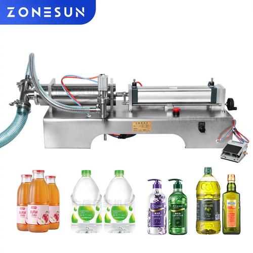 臥式全氣動液體灌裝機 多功能定量灌裝解決方案
